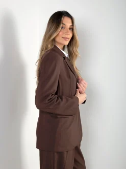 Blazer de alfaiataria com botões
