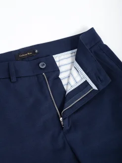 Calças chino azul marinho