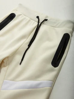 Calças jogger color block