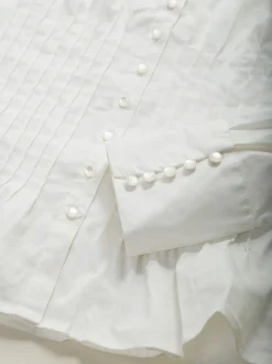 Camisa cintada manga comprida