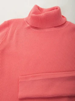 Camisola malha canelada mistura viscose