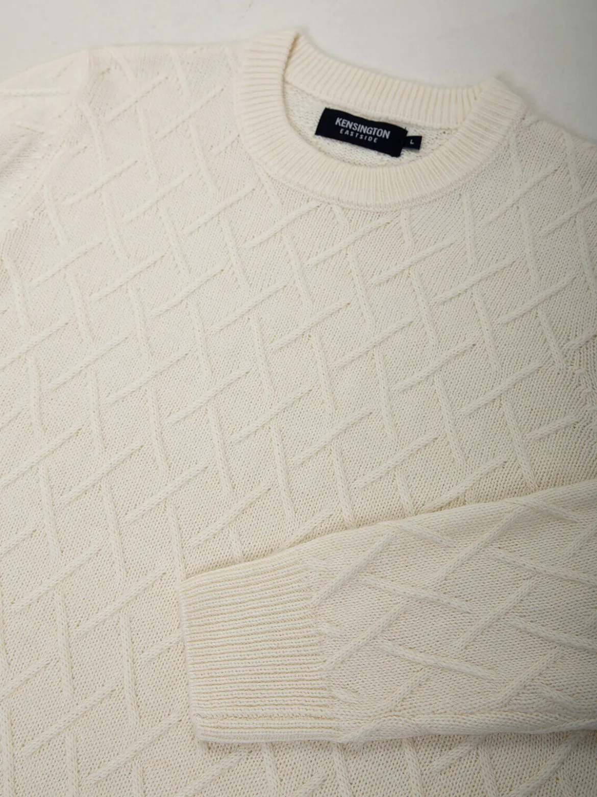 Camisola malha com padrão