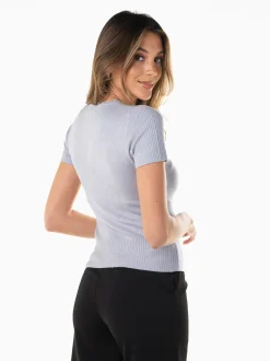 Camisola malha manga curta