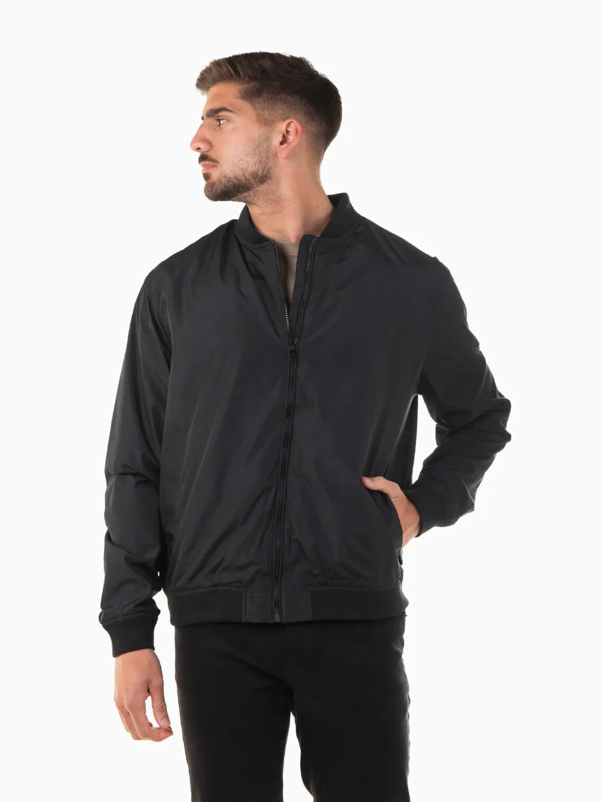 Casaco bomber preto