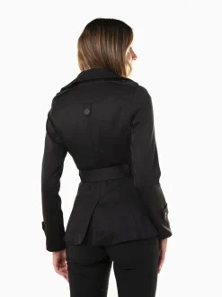 Gabardine com cinto