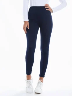 Leggings básicas com costuras