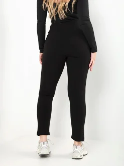 Leggings pretas com interior polar