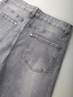 Mom jeans cinza