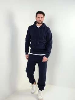 Sweatshirt capuz com interior cardado