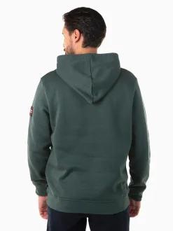 Sweatshirt com capuz e bolso canguru
