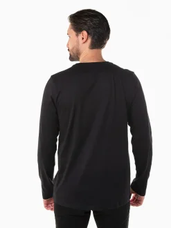 T-shirt básica manga comprida