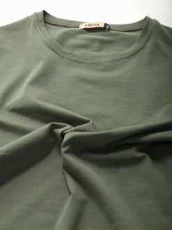 T-shirt básica manga curta