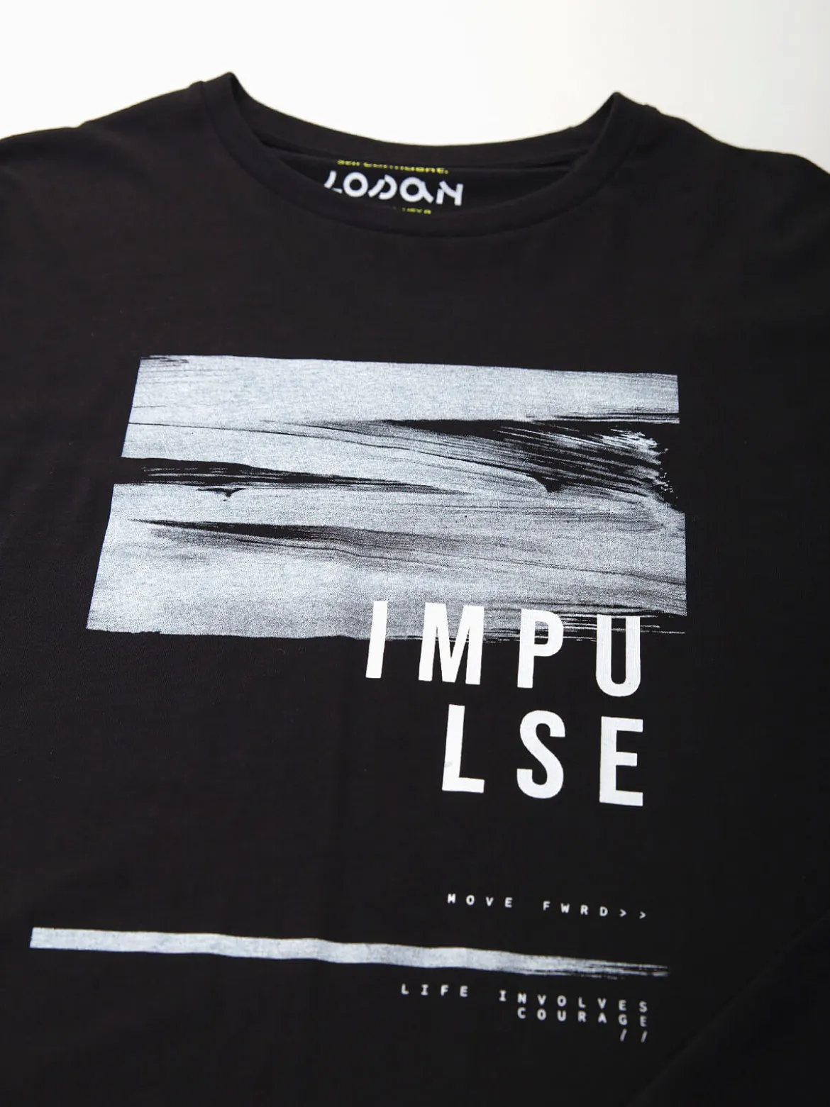 T-shirt manga comprida preta